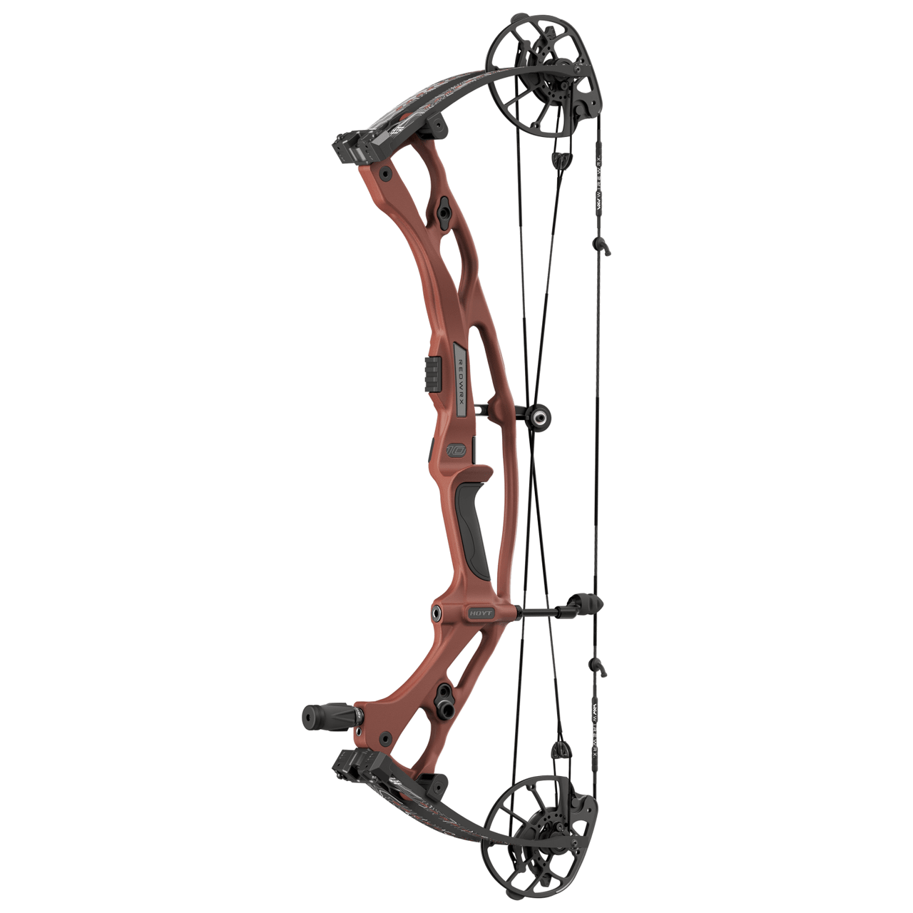 Hoyt RX-10 HBX Gen4 Georgia Clay RH 65 #5 (29.25-30") 2145171 in Red - Hoyt