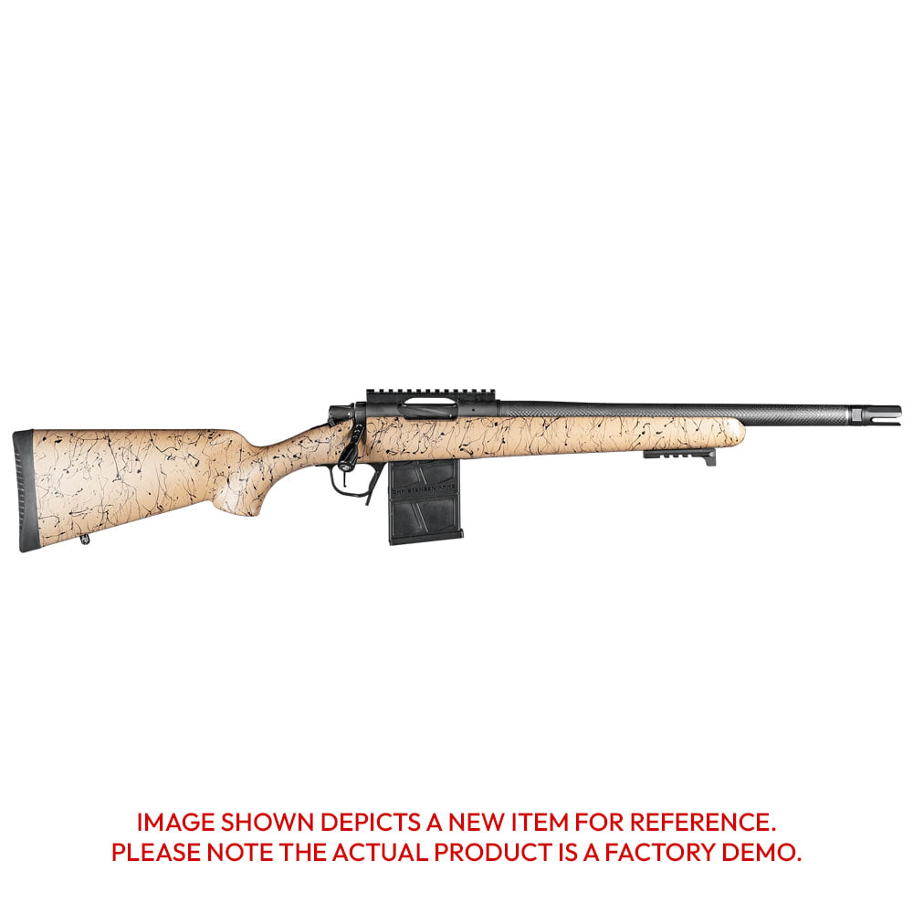 Christensen Arms FACTORY DEMO Ridgeline Scout .308 Win 16" 1:10" Bbl Tan w/Black Webbing Rifle 801-06120-00_CV85081