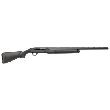 Mossberg Maverick SA Walnut 12ga 28" Bbl Accu-Choke Fiber Optic 3" Chamber 5+1 Matte Blue Synthetic Forend Adj Stock Autoloading Shotgun 33002 - Mossberg