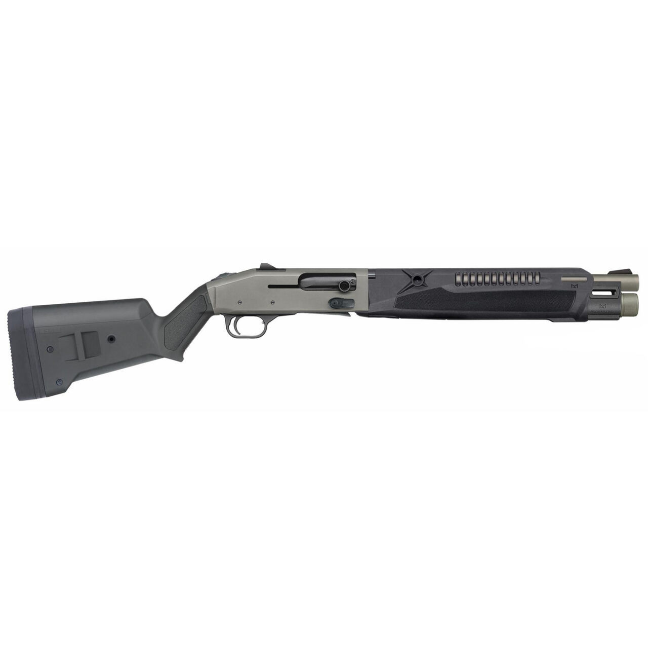 Mossberg 990 Magpul (NFA) 12ga 14.375" Bbl Cylinder Choke Tube FO GRS Optic Cut 3" Chamber 5+1 Tungsten Autoloading Shotgun 83015 - Mossberg