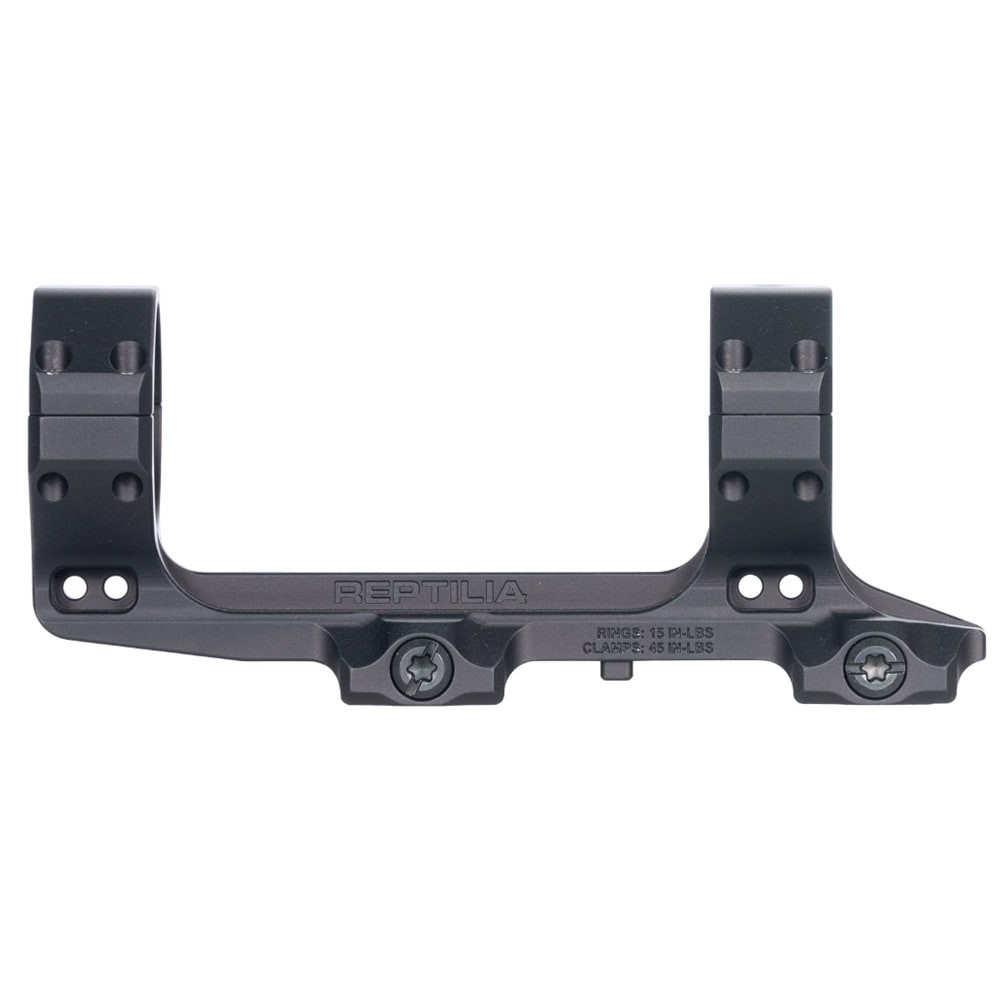 Reptilia AUS 36mm Optic Mount 1.54" Height Black Scope Mount 100-373 - Reptilia