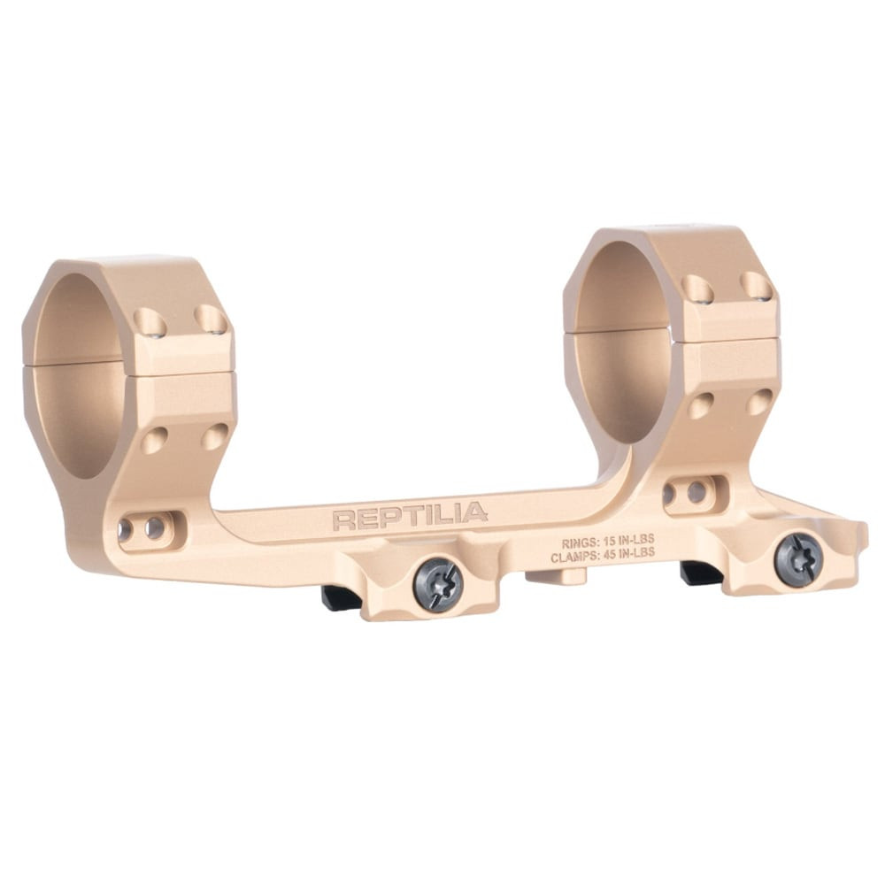 Reptilia AUS 36mm Optic Mount 1.54" Height FDE Anodized Scope Mount 100-374 - Reptilia