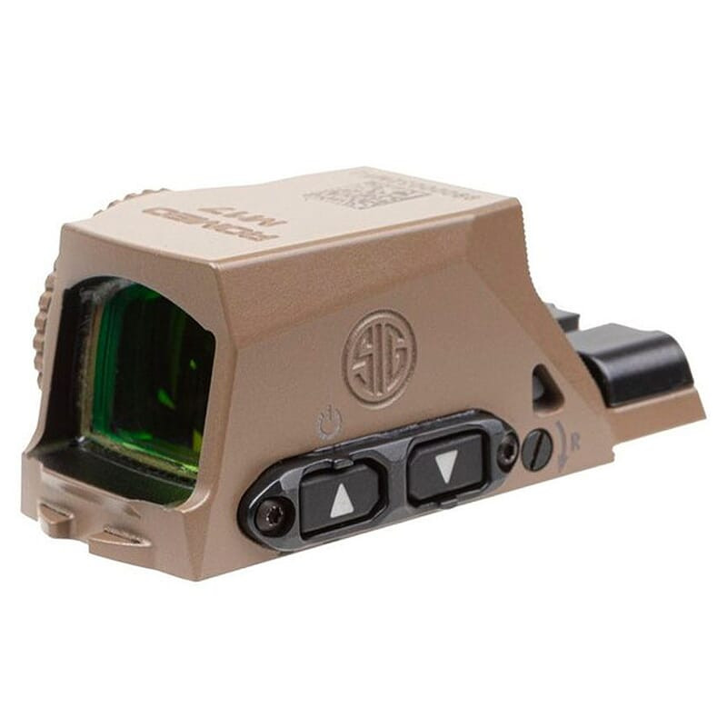 Sig Sauer ROMEO-M17 1x24mm Circle/Dot Enclosed MIL-SPEC Coyote Tan Pistol Reflex Sight SORM1700 - Excellent Condition 9062 - 