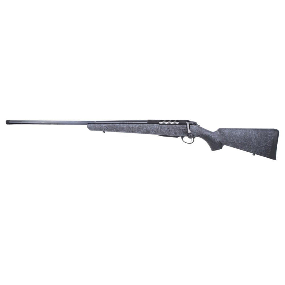Tikka T3X Lite Blued Steel 6.5 Creedmoor NS 24.3 Fluted BBL 1:1/8 5/8x24 TPI LH 3RD Synth / Roughtech Black Paint White Web J03337 - Tikka