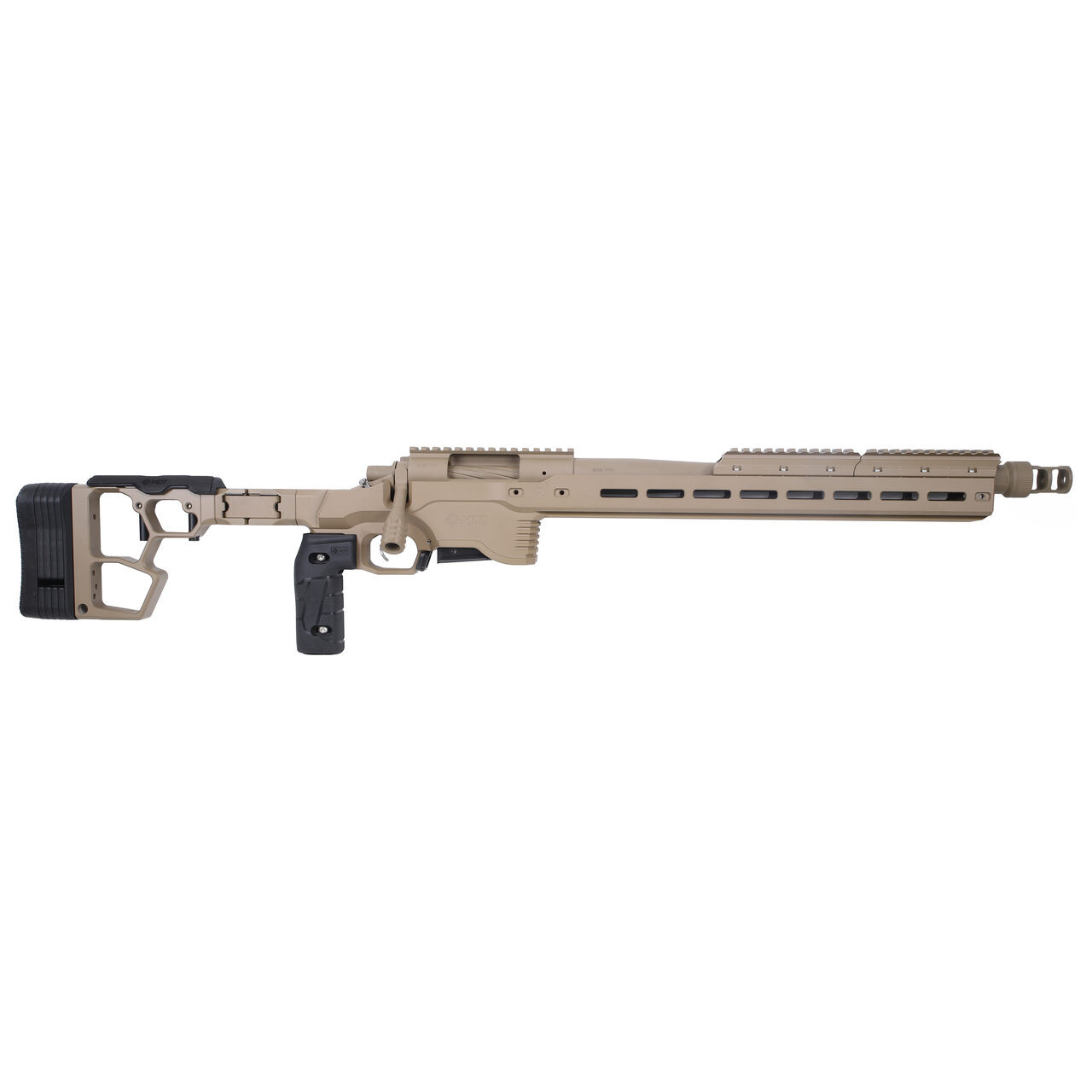 Surgeon Rifles Surgeon 591 .308 WIN 16" SS Bbl SA PSR Brake Adj Trigger MDT/NV Compatible Action 20 MOA 1913 MIL-STD Rail FDE Concealable Sniper - Surgeon Rifles