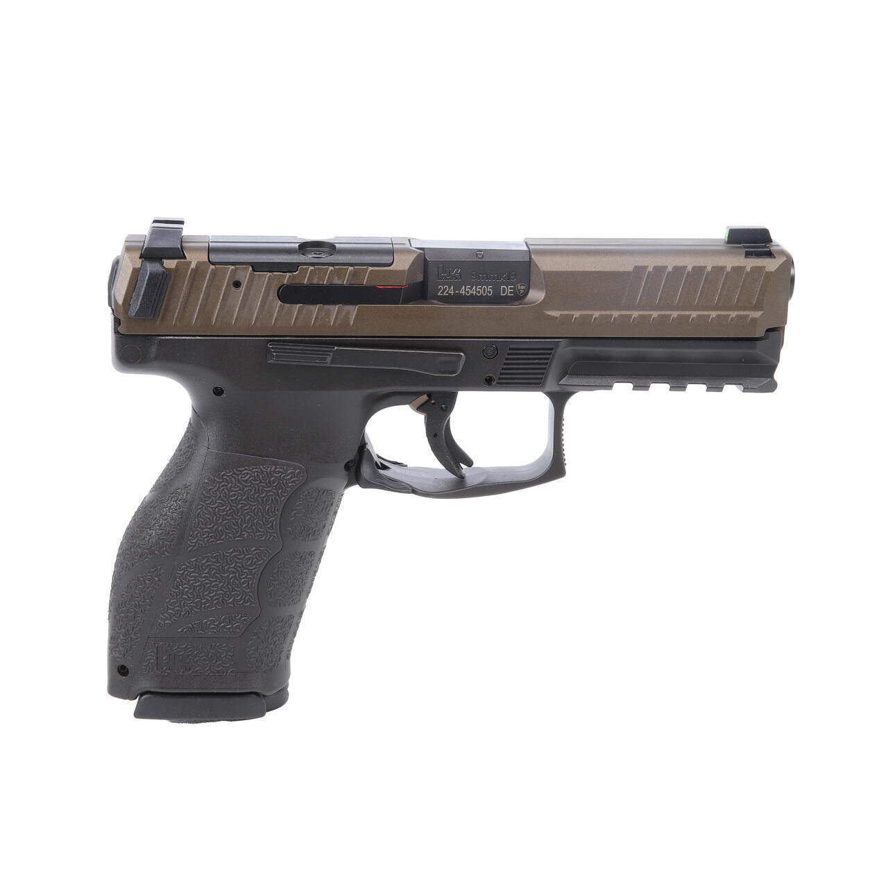 Heckler & Koch HK VP9A1 X Crossover 9mm 4.09" Bbl Optics Ready 17rnd Frame PI Midnight Bronze Handgun w/(2) 10rd Mags 81001371 - Heckler and Koch