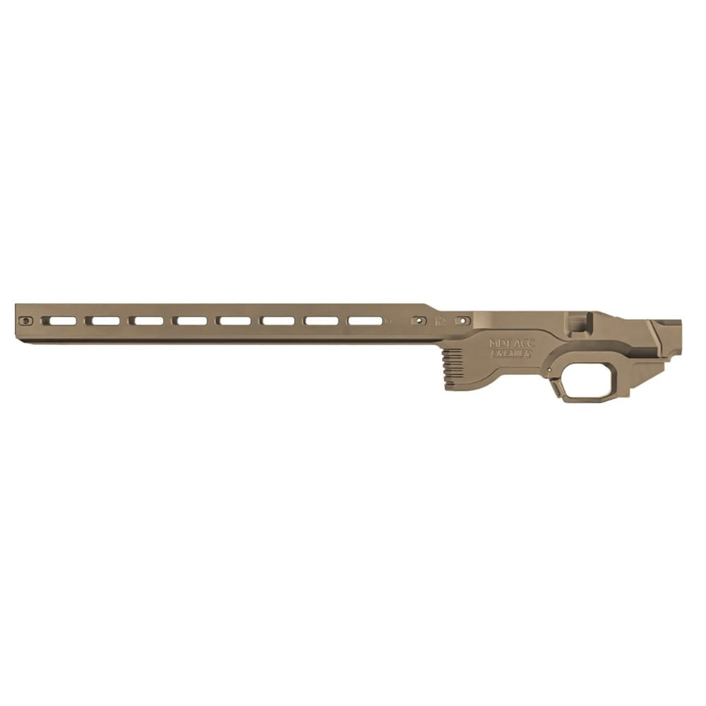 MDT ACC Premier Gen2 Remington 700 SA LH FDE Chassis Base 114878-FDE in Flat Dark Earth - MDT