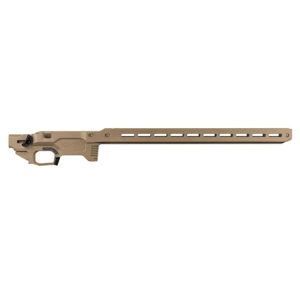 MDT ACC Elite Remington 700 LA CIP 3.850 RH FDE Chassis Base 106829-FDE in Flat Dark Earth - MDT