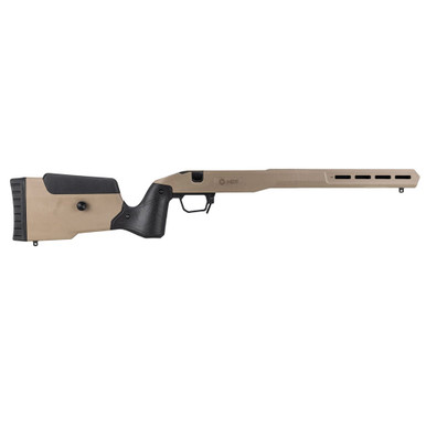 MDT Field Stock Ruger American LA RH FDE Chassis System 109545-FDE in Flat Dark Earth - MDT