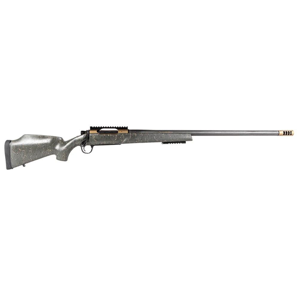 Christensen Arms Traverse BBZ .28 Nosler 26" 1/9 Bbl Green w/Black & Tan Webbin Rifle w/Rings 801-10030-00 - Christensen Arms