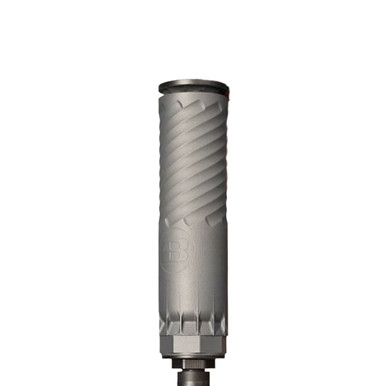 Bergara Rifles Bergara .30 Cal Tactical Grey Cerokote Suppressor w/Closed Endcap Installed, Vented Endcap Included, & 5/8-24 HUB BTi-30G - Bergara Rifles