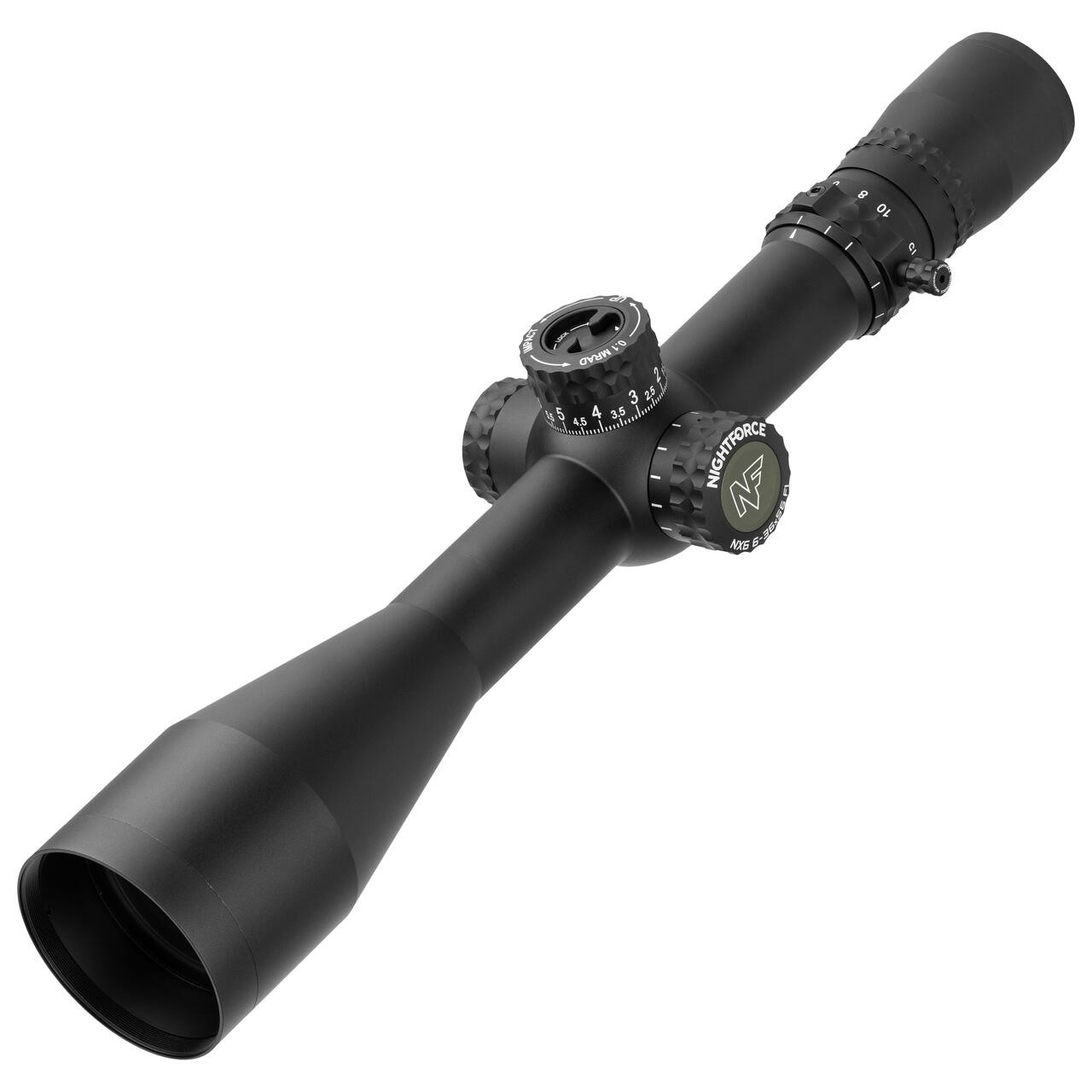 Nightforce NX6 6-36x56mm F1 FieldSet .1 MRAD DigIllum Mil-C First Focal Plane Reticle Riflescope C746