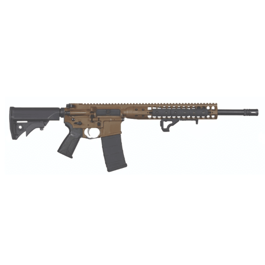 LWRC International LWRCI ICDI .300 Blackout 16" Bbl Direct Impingement M-LOK Patriot Brown Rifle ICDIR3PBC16ML