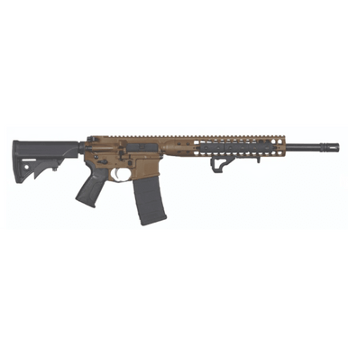 LWRC International LWRCI ICDI .300 Blackout 16" Bbl Direct Impingement M-LOK Patriot Brown Rifle ICDIR3PBC16ML - LWRC International