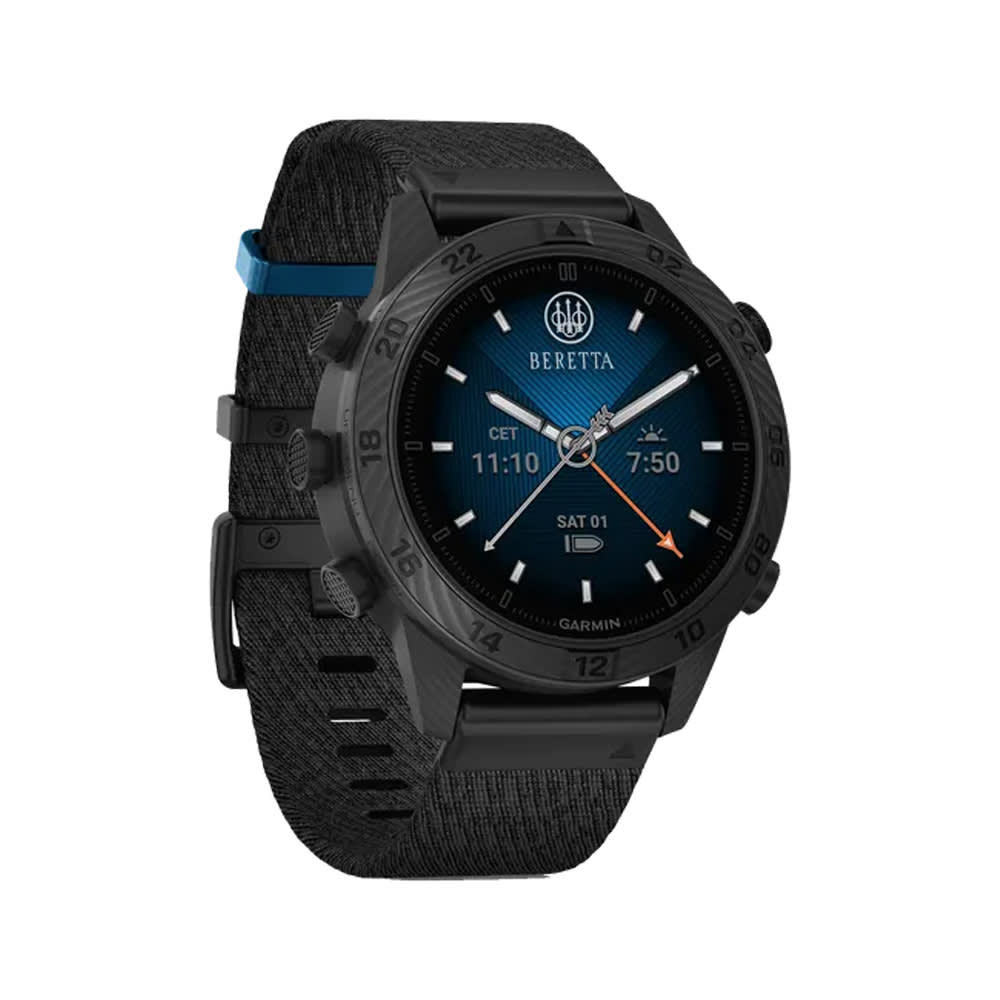 Beretta x Garmin MARQ Commander 500-Year Anniversary 46mm AMOLED Black Smartwatch OR131A35620099 - Beretta