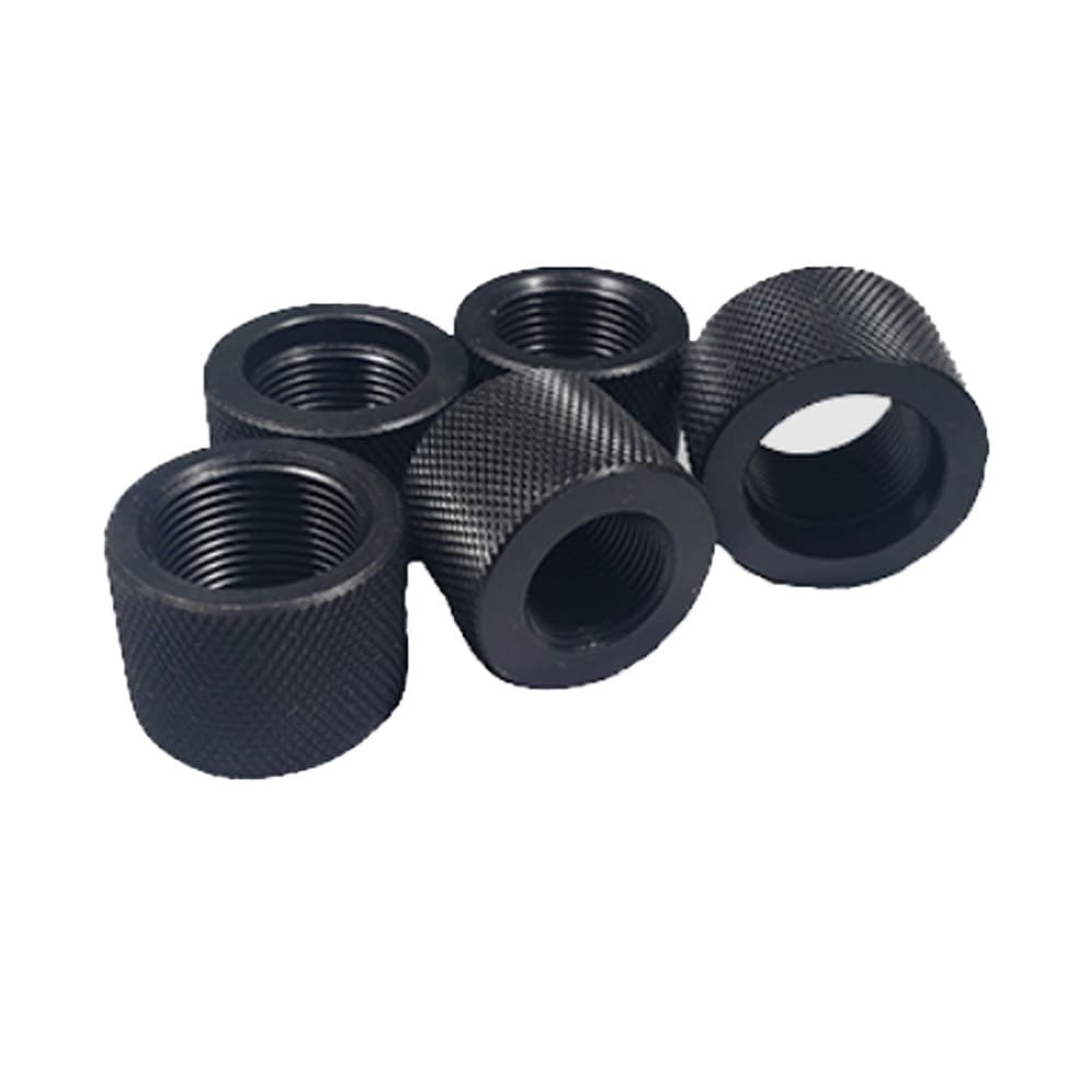 Hawkins Precision .905" 5/8-24 Knurled Melonite Finish Thread Protector 199-0905 - hawkins precision