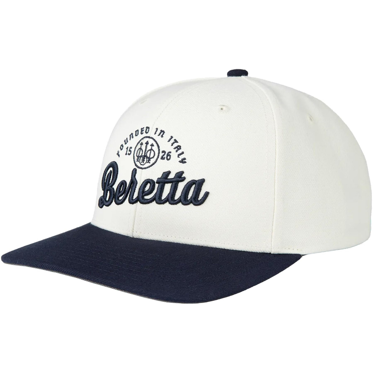 Beretta Varsity 1526 Baseball Hat Dark Navy & Beige OSFA BC041T0764050C in Blue - Beretta
