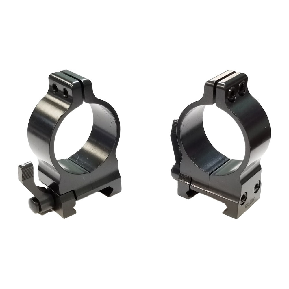 Talley Manufacturing Talley 30mm High 1.09 Talley Signature Picatinny Ring w/Lever TSP30H - Talley Manufacturing