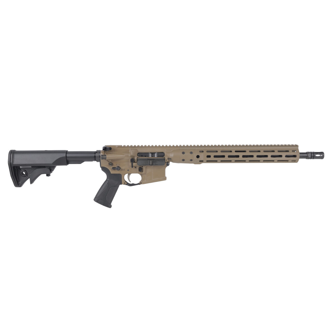 LWRC International LWRCI I CDI Direct Impingement .300 Blackout 16" 5/8x24 TPI 1/7" Bbl M-LOK FDE RH CA Compliant Rifle ICDIR3CK16MLCAC - LWRC International
