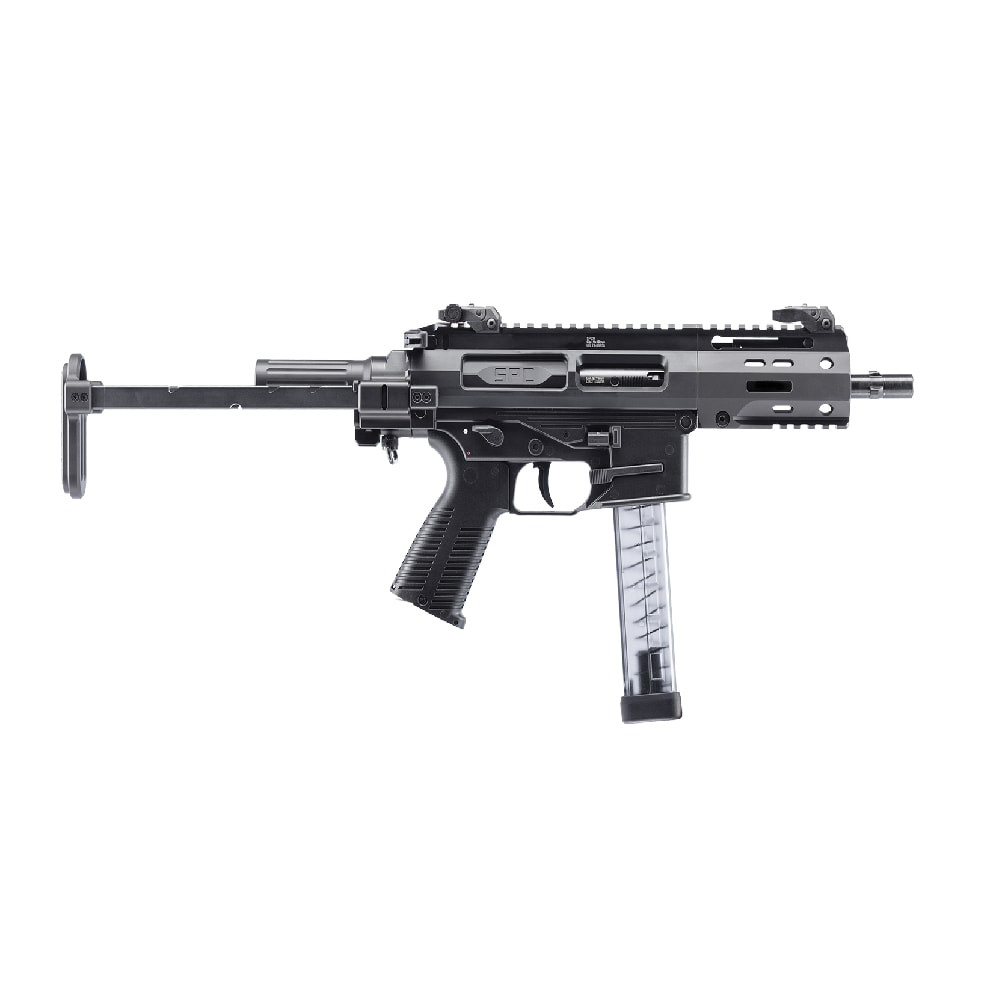 B&T SPC9 9mm Black Pistol w/Arm Brace Adapter BT-SPC9-PDW-PISTOL - B&T