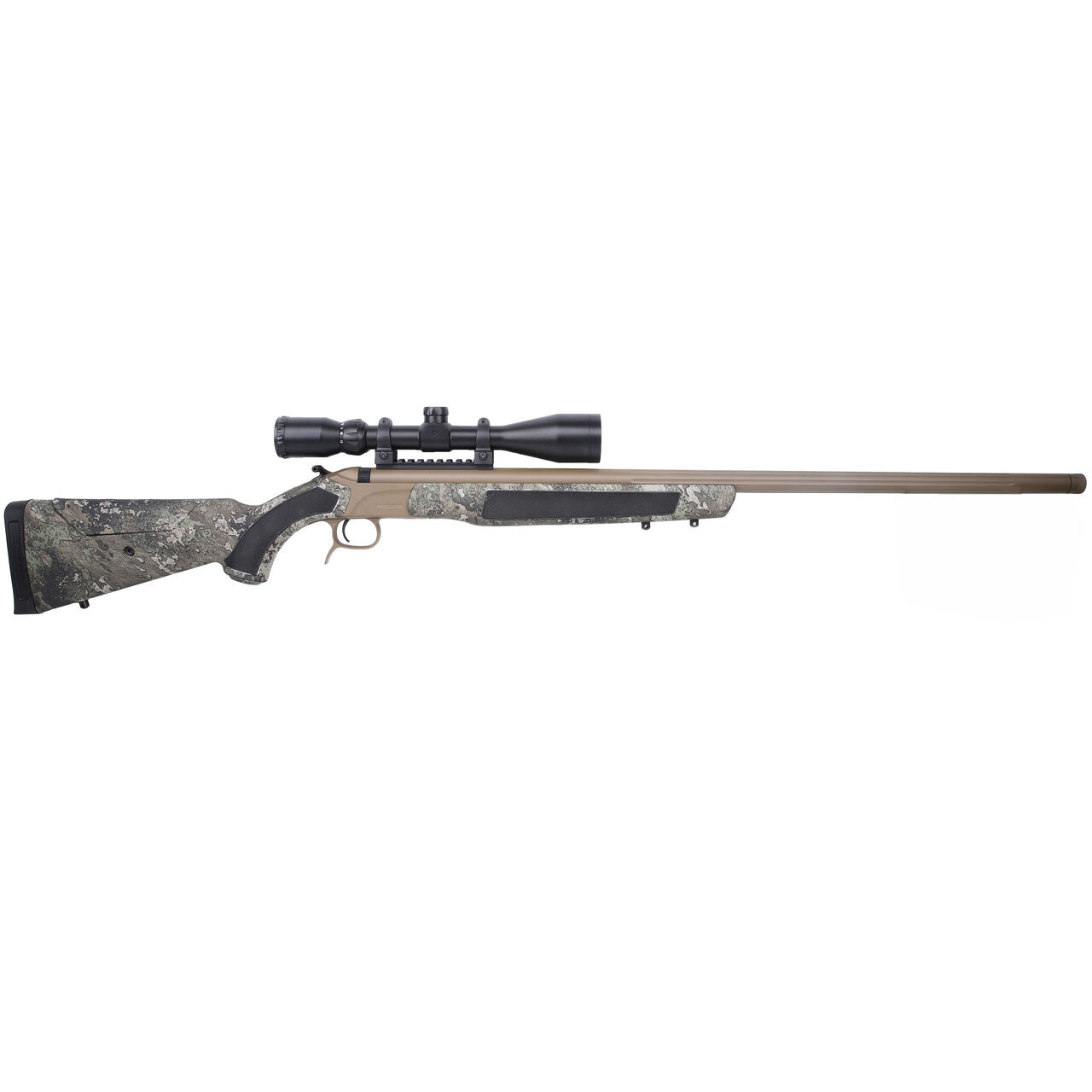 CVA ML CVA ML CVA Accura LR-X .45 Cal FDE/Nitride 285 ELR Muzzleloader w/TrueTimber Strata KonusPro 4-12x44 IR BDC Reticle Riflescope PR3208NSCP - $889.99 at EuroOptic