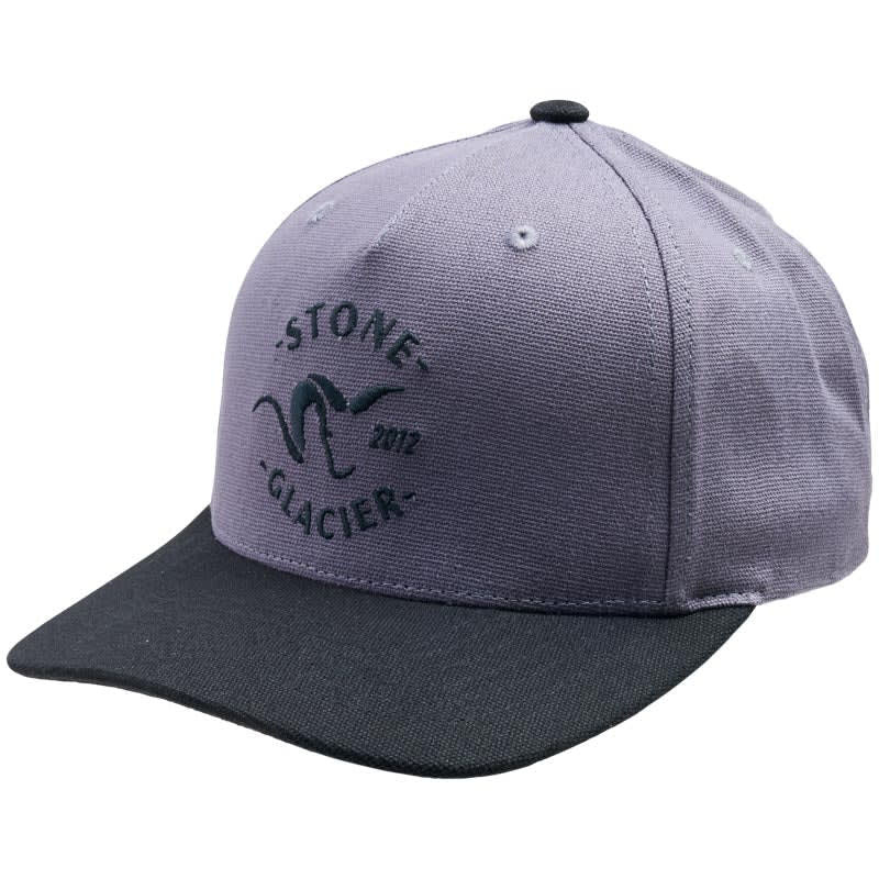 Stone Glacier SG Crest Trucker Hat Charcoal OSFM 60246-CH-OSFM