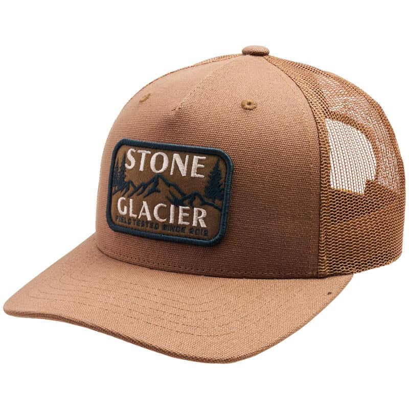 Stone Glacier SG Ridge Patch Trucker Hat Fieldstone OSFM 60250-FS-OSFM - Stone Glacier