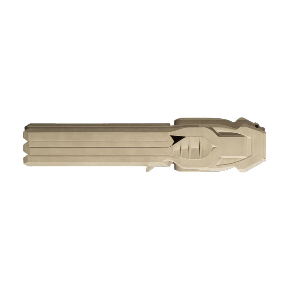 Strategic Sciences MFMD .50 BMG 10.0" OTB 1x14 Direct Thread FDE Muzzle Device MFMD-.50BMG-10.0-MD-1X14-FDE
