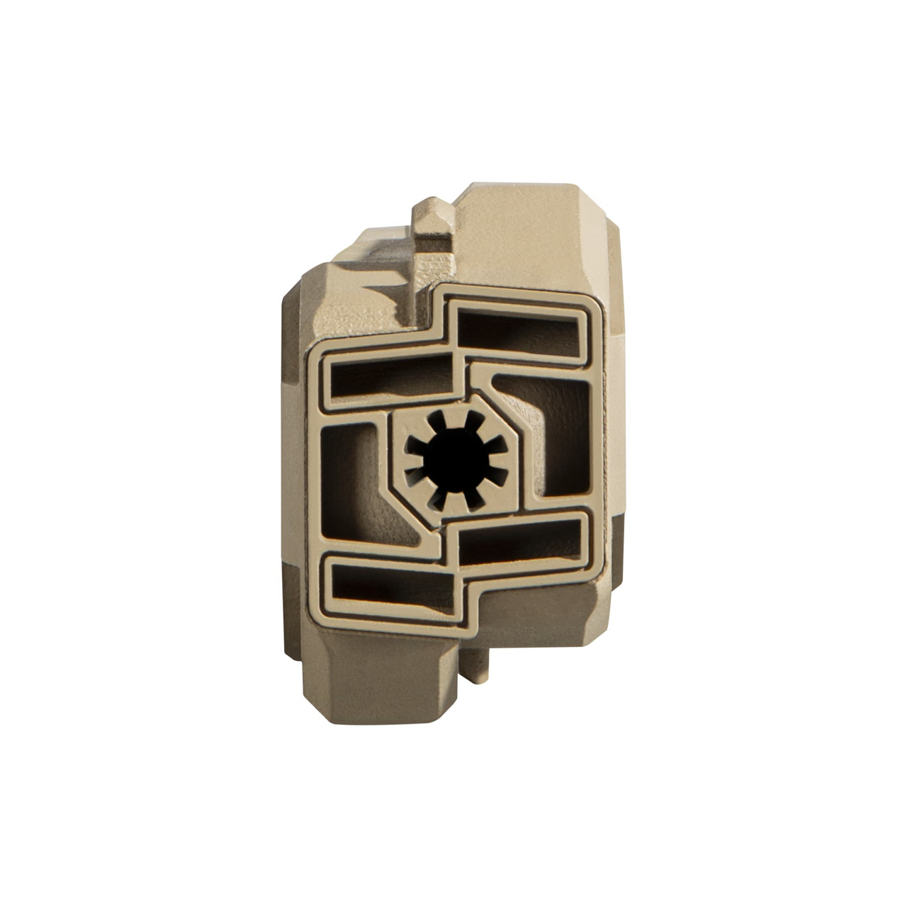 Strategic Sciences MFMD .300 (Magnum Caliber Optimized) 4.1" OTB 5/8x24 Direct Thread FDE Muzzle Device MFMD-.300-4.0-MD-5/8X24-FDE - strategic sciences