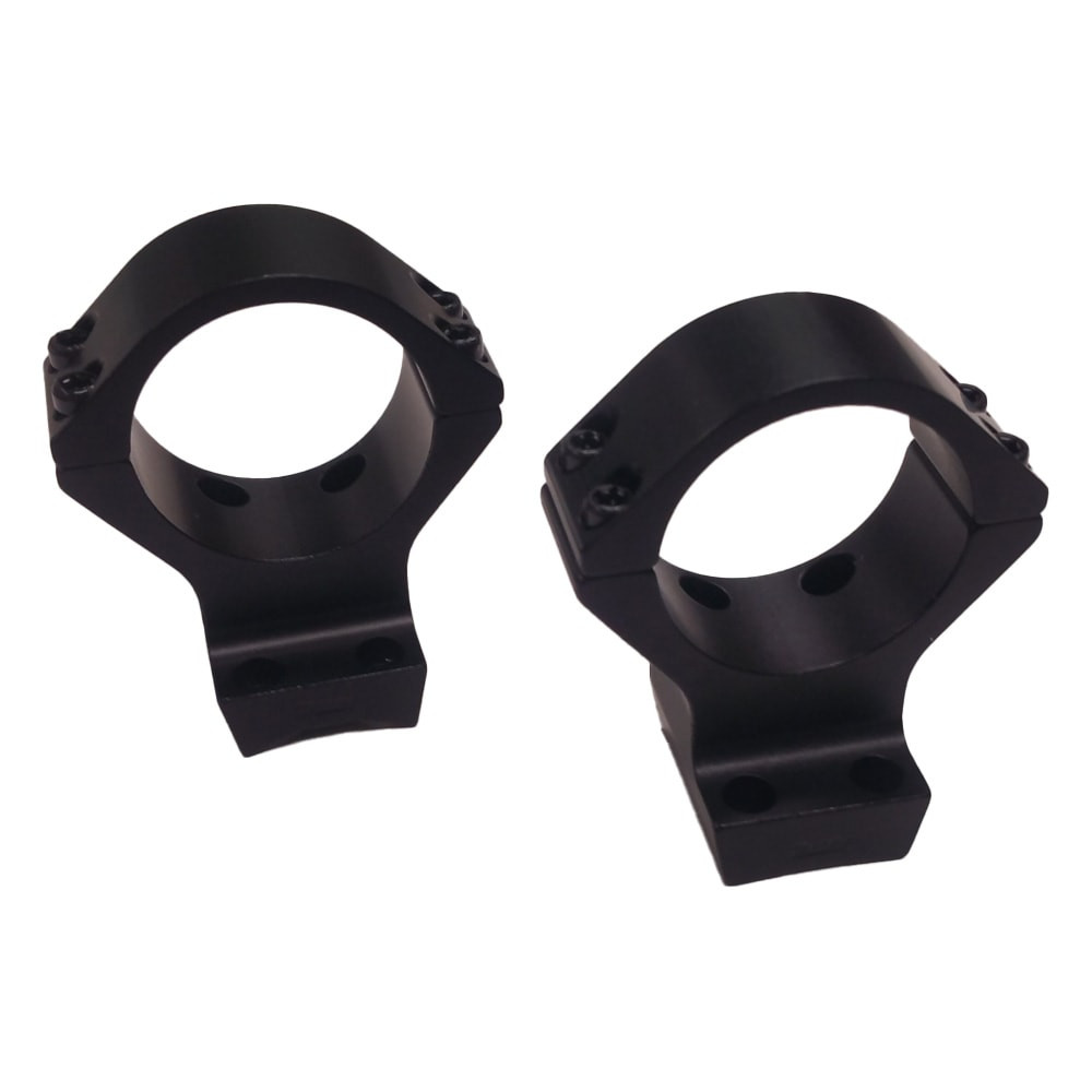 Talley Manufacturing Talley 1" X-Bolt (20 MOA, Short/Super Short Action) (High) Alloy Lt. Wt. Ring Base Combo 950735SM in Black - Talley Manufacturing