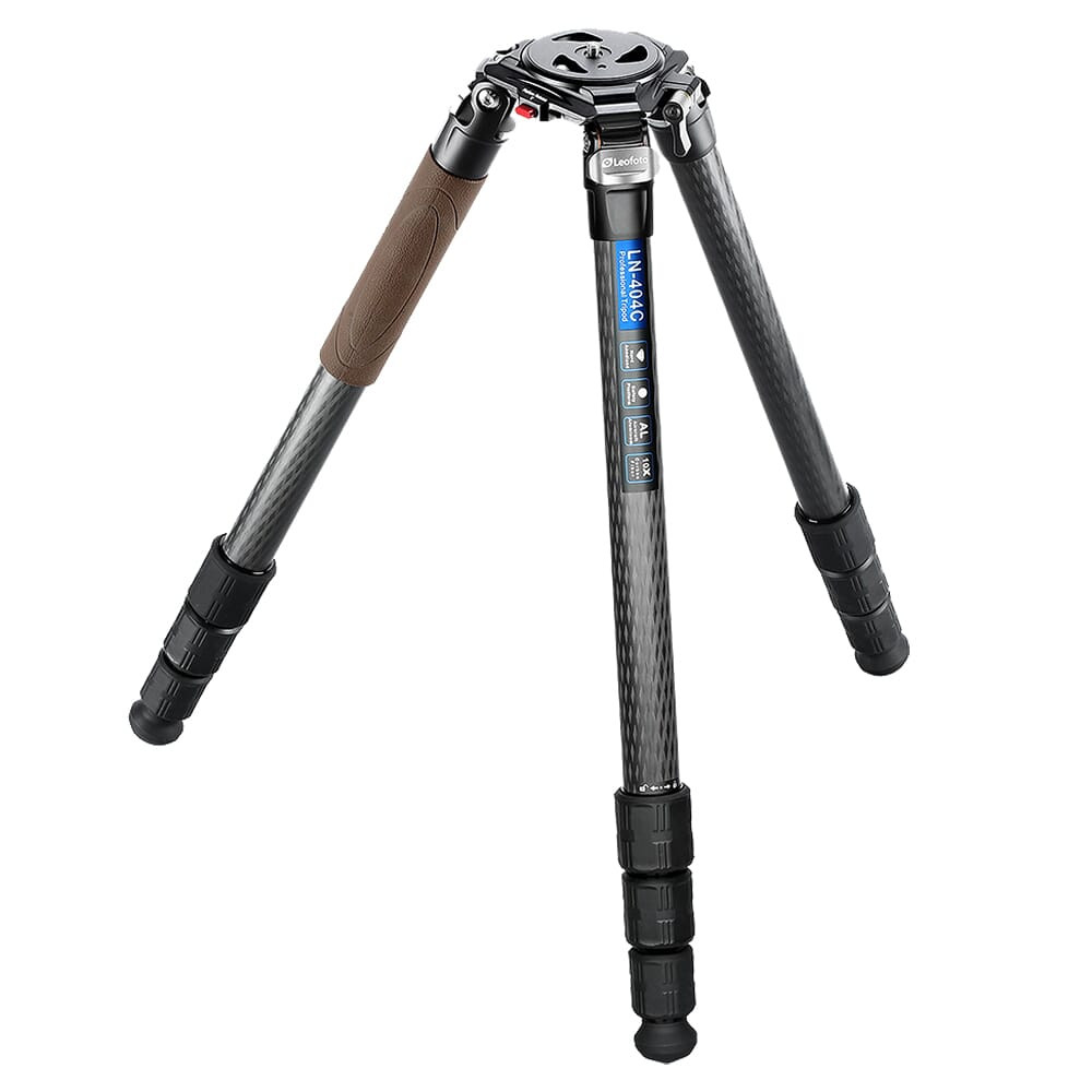 Leofoto LN Heavy Duty Series LN-404C Carbon Fiber Tripod - Missing Head Attachment Coupling 9441 - USED/MISC