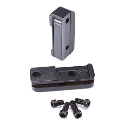 Talley Manufacturing Talley Steel Base for Browning T-Bolt, Marlin 917, 983, Ruger American Rimfire, Savage 93R, B.Mag, Mark II 252793 in Black