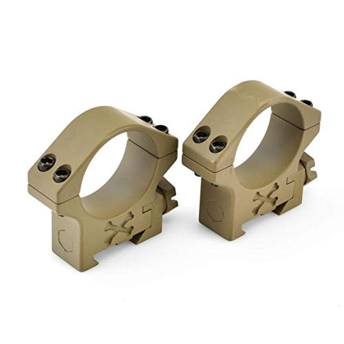 Talley Manufacturing Talley 1" Browning T-bolt, Ruger 10/22, TC Classic (Low) Aluminum Rings for Rimfire Bases 22RFAL - Talley Manufacturing