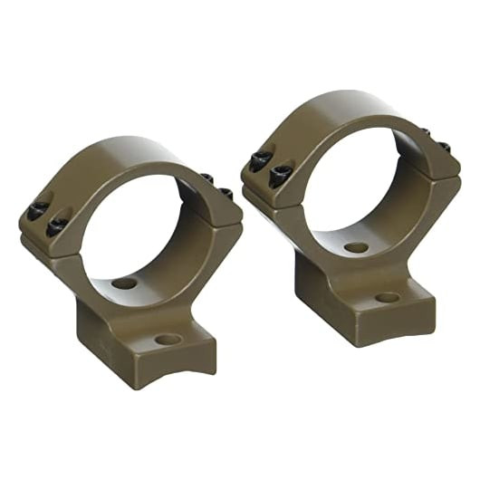 Talley Manufacturing Talley 1" Howa 1500, Mini, Weatherby Vanguard (High) (Tungsten Gray) Alloy Lt. Wt. Ring Base Combo TG950734 - Talley Manufacturing