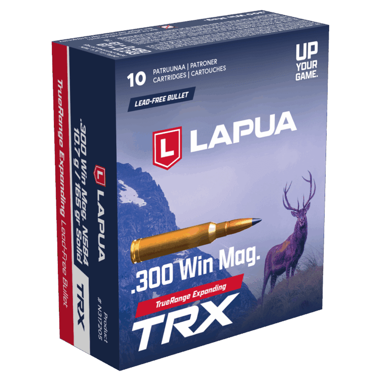 Lapua Lapua 300 Win Mag 165gr TRX Solid Ammunition (10/Box) N317205 - $58.99 at EuroOptic