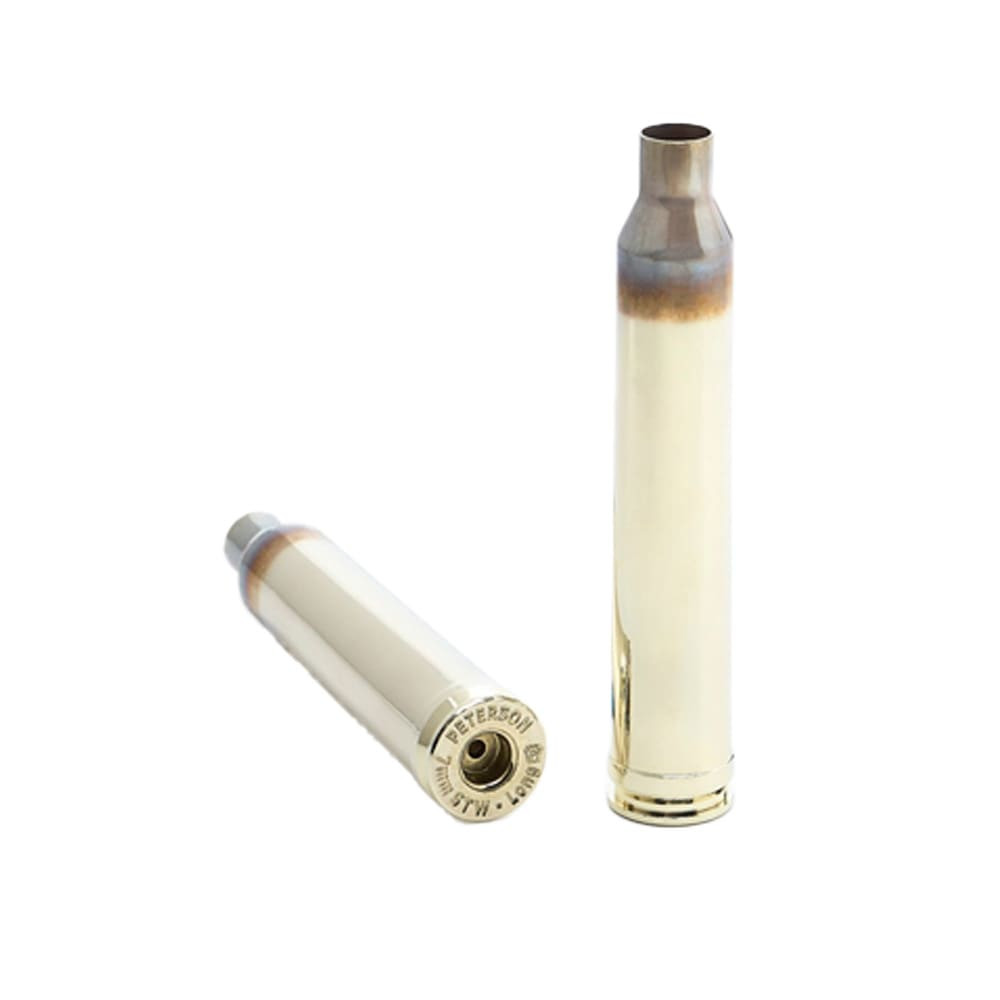 Peterson Brass 7mm STW Long Brass Rifle Casings Bulk Box of 250 40085P - Peterson Brass