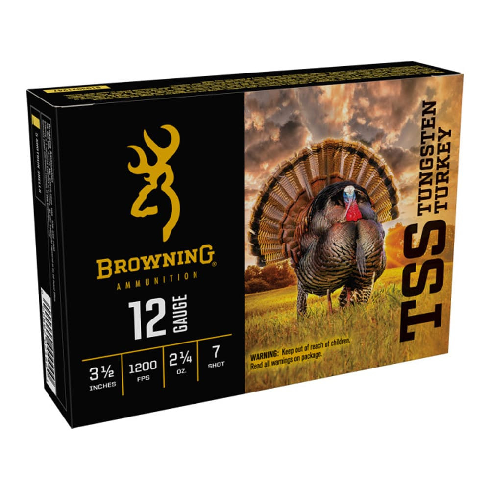 Winchester 12ga 3-1/2" #7 TSS Tungsten Turkey 2-1/4oz Case of 50 Shells B193921247-CASE - Winchester