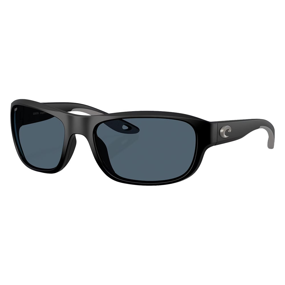 Costa Del Mar Clipperton Matte Black Frame Gray 580P Lens 06S9119-91190658 in Matte Black/gray - Costa Del Mar