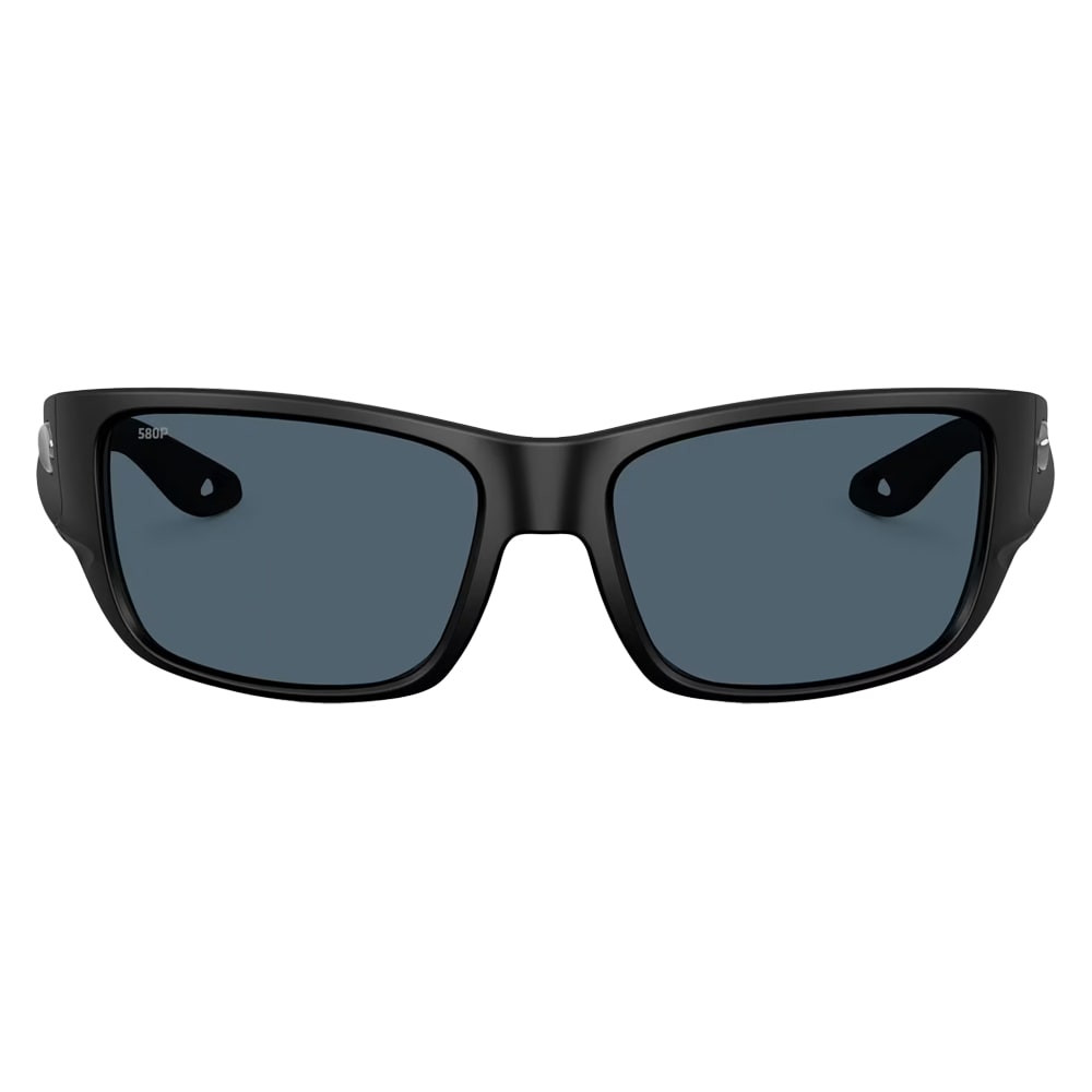 Costa Del Mar Schoolie Matte Black Frame Gray 580P Lens 06S9132-91320156 - Costa Del Mar