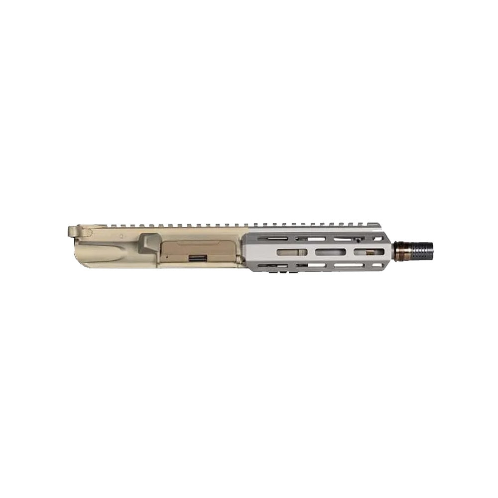Q, LLC. Sugar Weasel Upper Clear Anodize .300 BLK 1:5 7" Barrel Bolt Carrier Group Included ACC-SW-300-7IN-UPPER - Q, LLC.