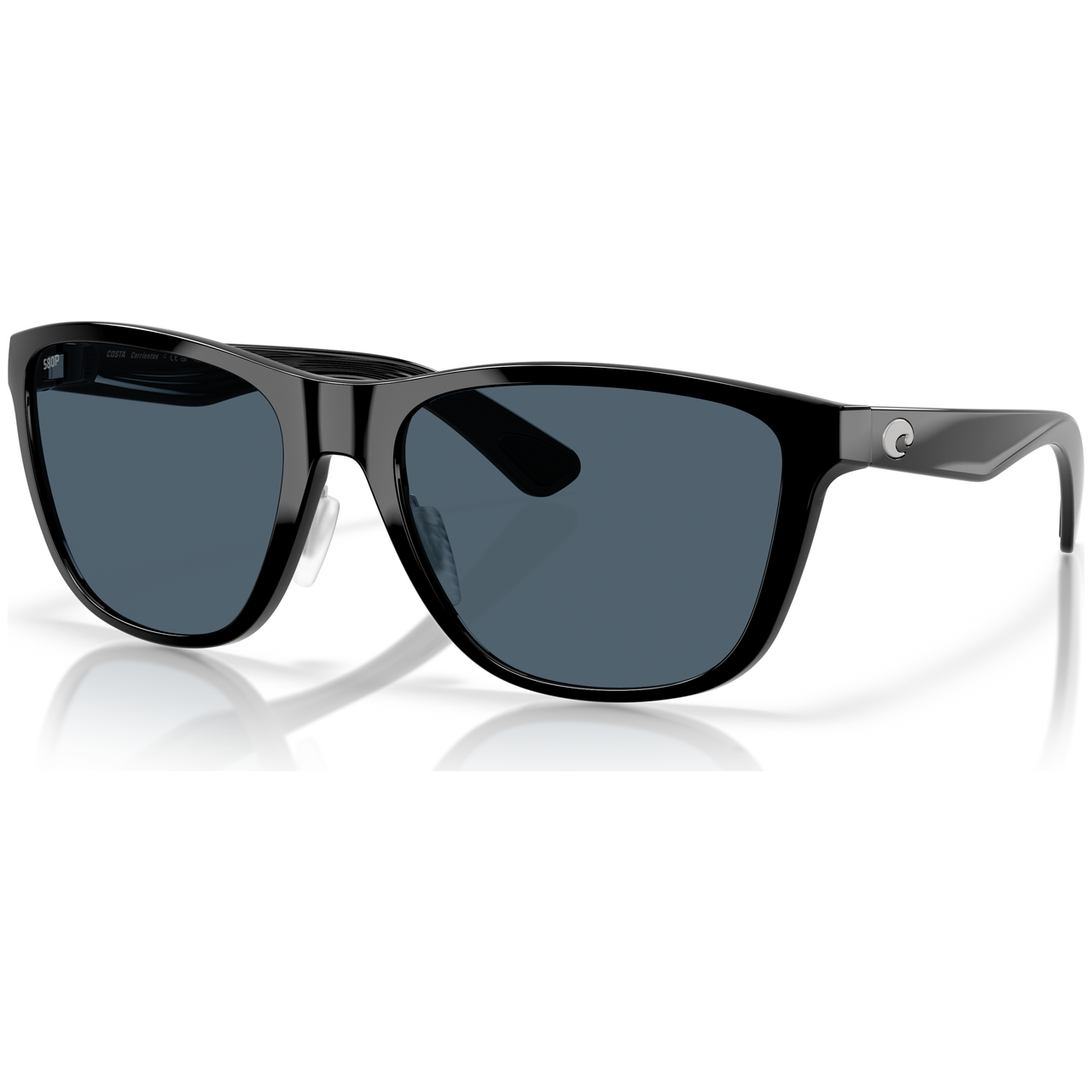 Costa Del Mar Corrientes Black Frame Gray 580P Lens 06S9124-91240457 - Costa Del Mar