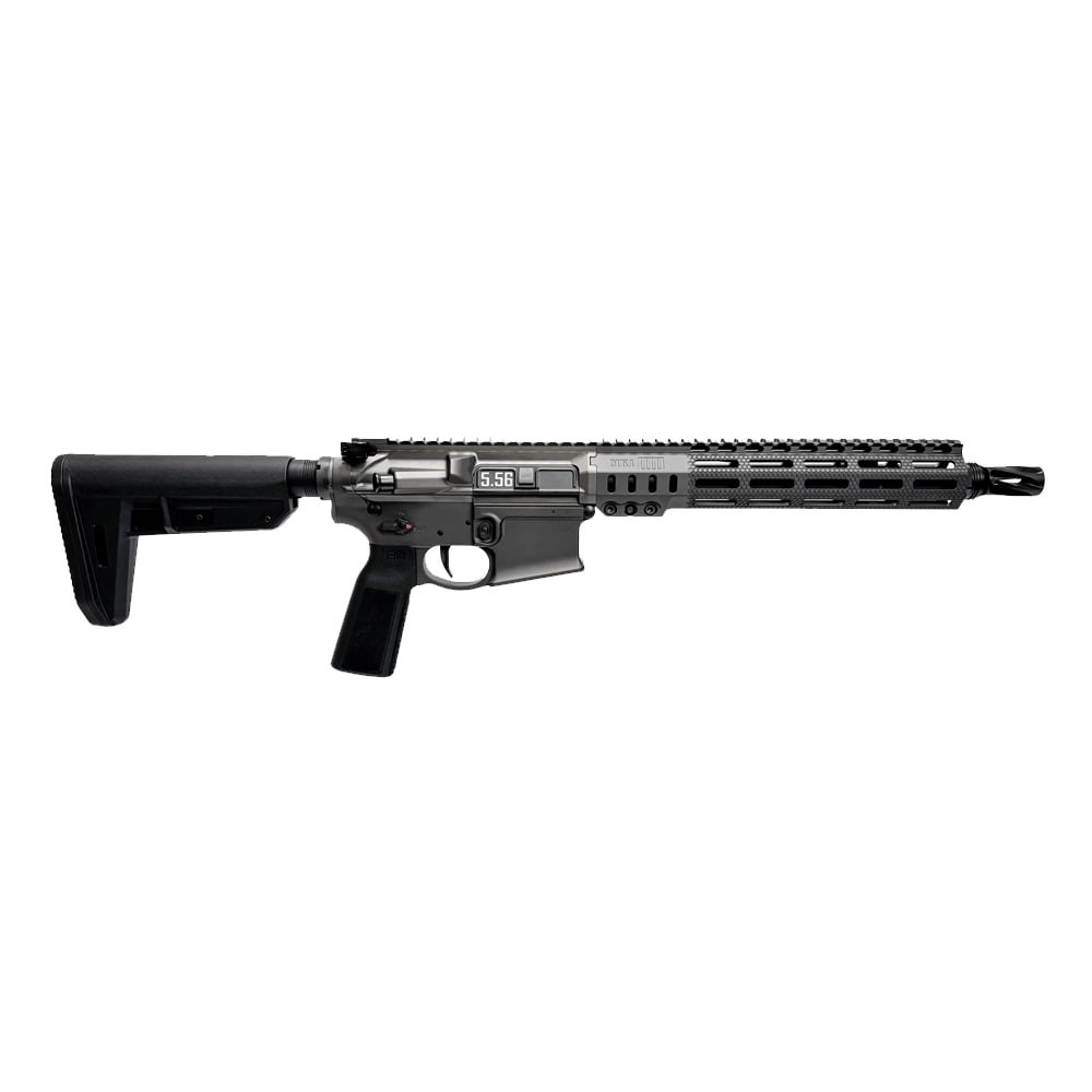 Sons of Liberty Gun Works MK1 CAR SBR 11 .5" Bbl 5.56 P3 Chrome Lined MK1 Cable Management Rail MK1-CAR-556-115CL-SBR-A-GRY - Sons of Liberty Gun Works