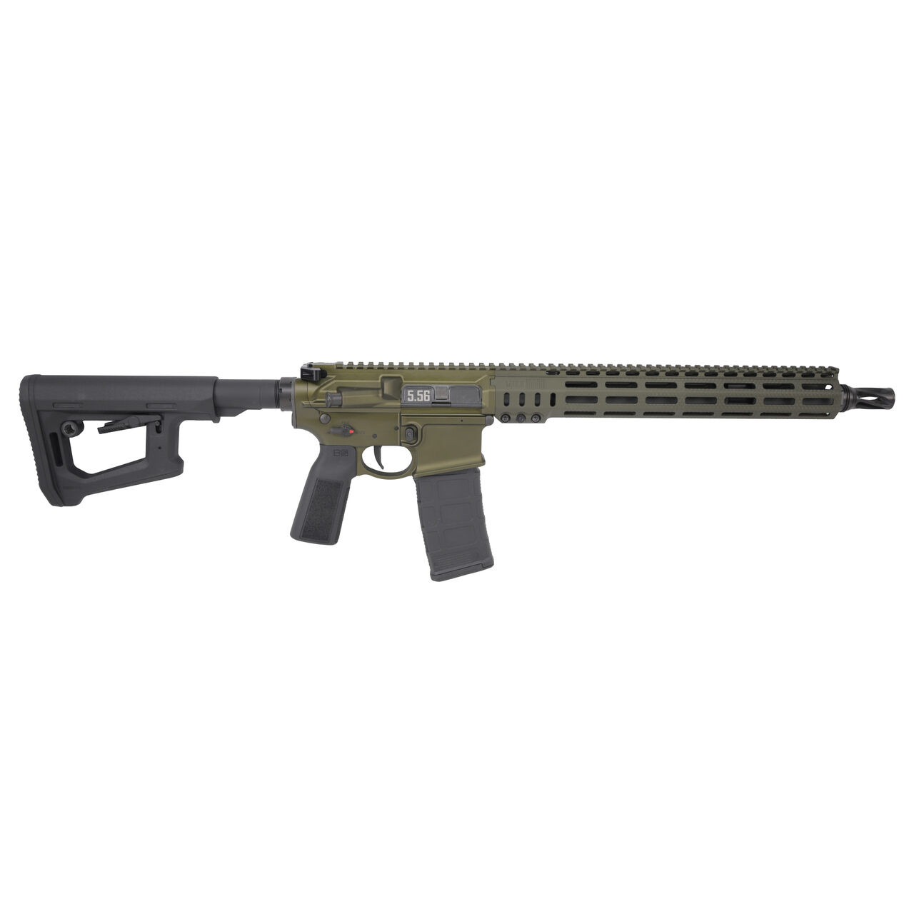 Sons of Liberty Gun Works MK1 Recce Rifle - 14.5"Bbl 5.56 P3 CL Medium Contour - 13.75" MK1 Cable Management Rail MK1-RECCE-556-145CL-RIFLE-A-ODG - Sons of Liberty Gun Works