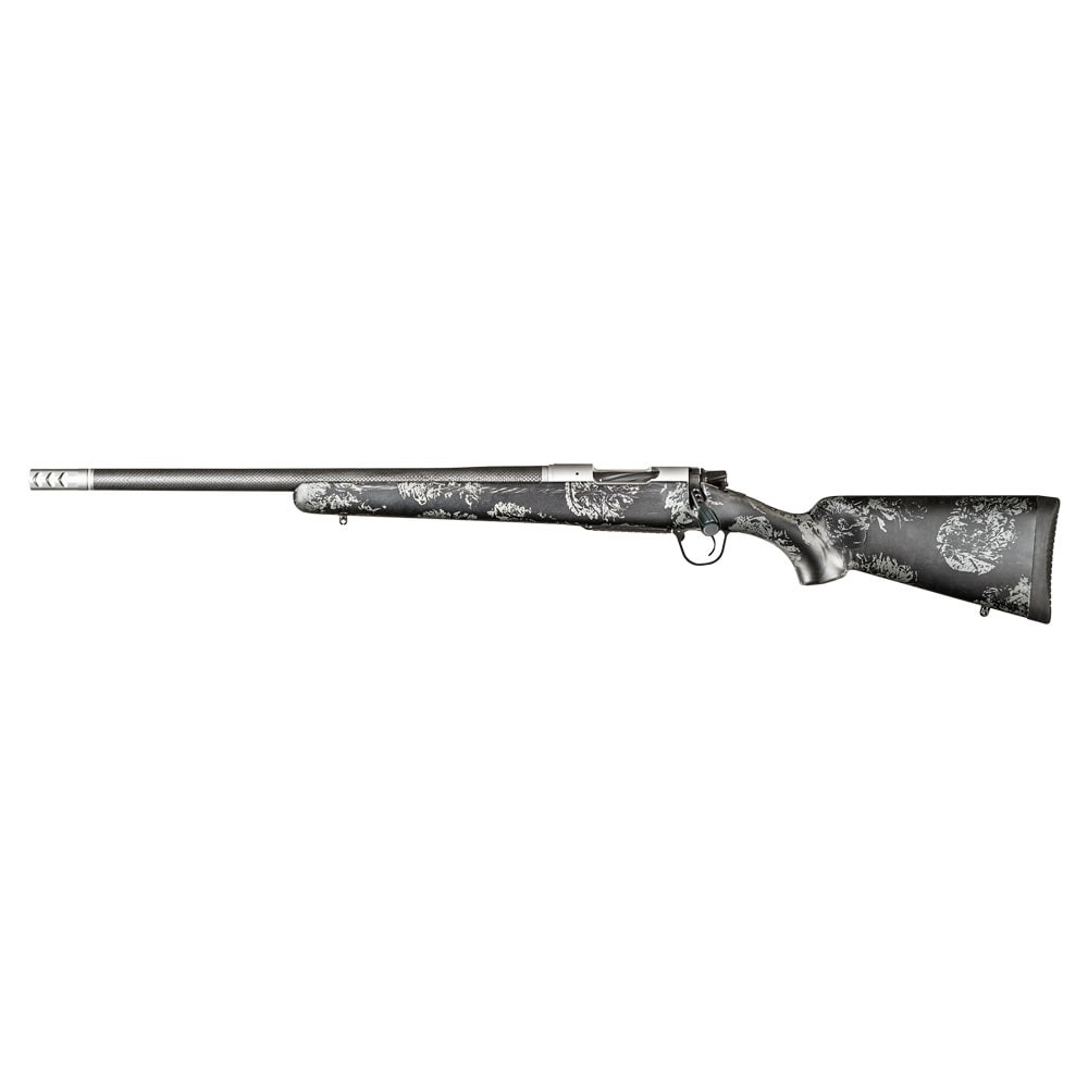 Christensen Arms Ridgeline .22 Creedmoor 20" 1:7 Carbon Fiber Bbl Carbon with Gray Accents Sporter FFT LH Stock Bolt Action Rifle 801-060094-00 - Christensen Arms