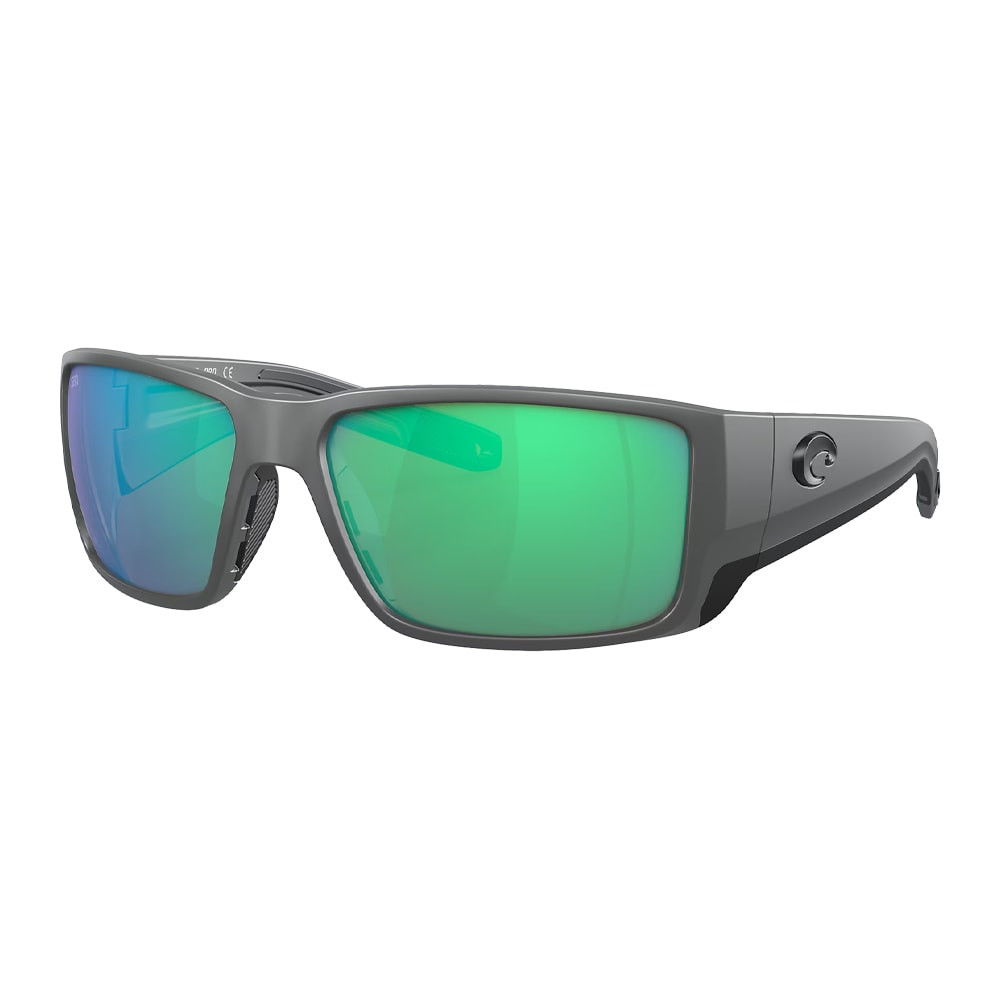 Costa Del Mar Blackfin Pro Matte Olive Shale Frame Green Mirror 580G Lens 06S9078-90781960 - Costa Del Mar