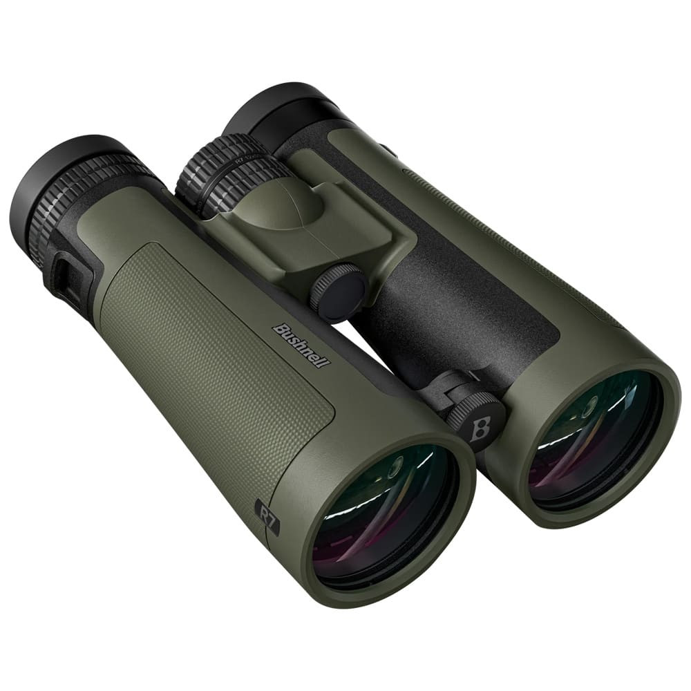 Bushnell Tactical Bushnell 12x50 R7 ED Ranger Green Roof Prism System Fully Multi-Coated FFL Dielectric EXO Protective Barrier Binocular R7-1250 - Bushnell Tactical
