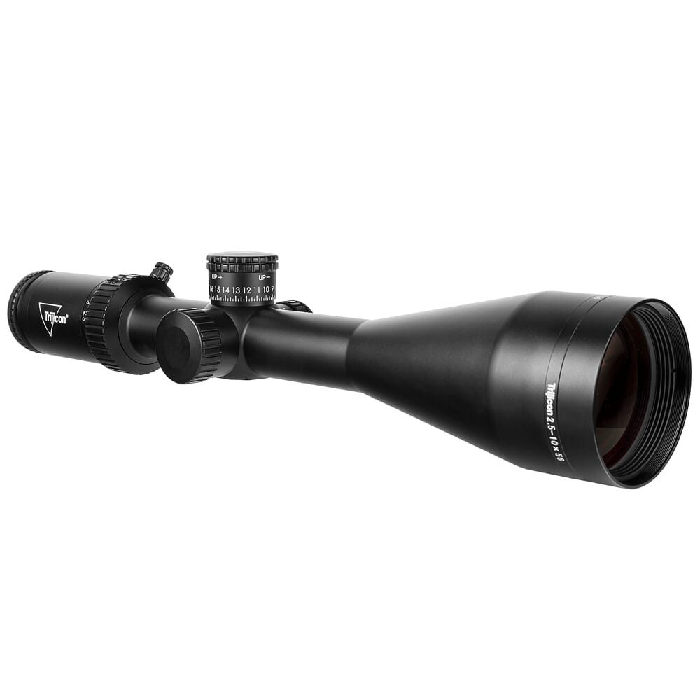 Trijicon Credo HX 2.5-10x56mm SFP Green MOA Precision Hunter 30mm Satin Blk Riflescope w/Exposed Elevation Adjuster & Return to Zero - 