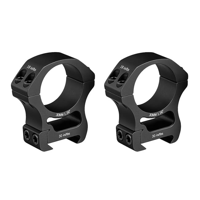 Vortex Pro 30mm High (1.26") Scope Rings PR30-H - Excellent Condition 9641 - USED/MISC