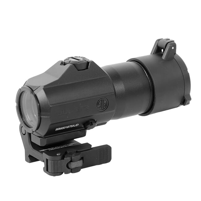 Sig Sauer JULIET3 MAGNIFIER 3X24mm POWERCAM QR MOUNT WITH SPACERS BLACK SOJ31001 - Excellent Condition 9718 - 