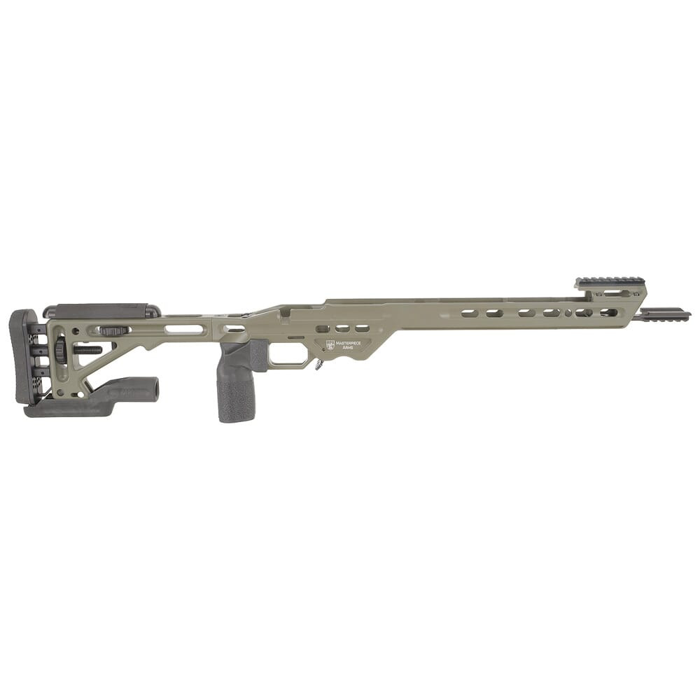 MasterPiece Arms Tikka SA RH MC Dark Green Competition Chassis COMPCHASSISTIKSA-GRN-RH-21 - Light Mount Marks, Excellent Condition 9766 - USED/MISC